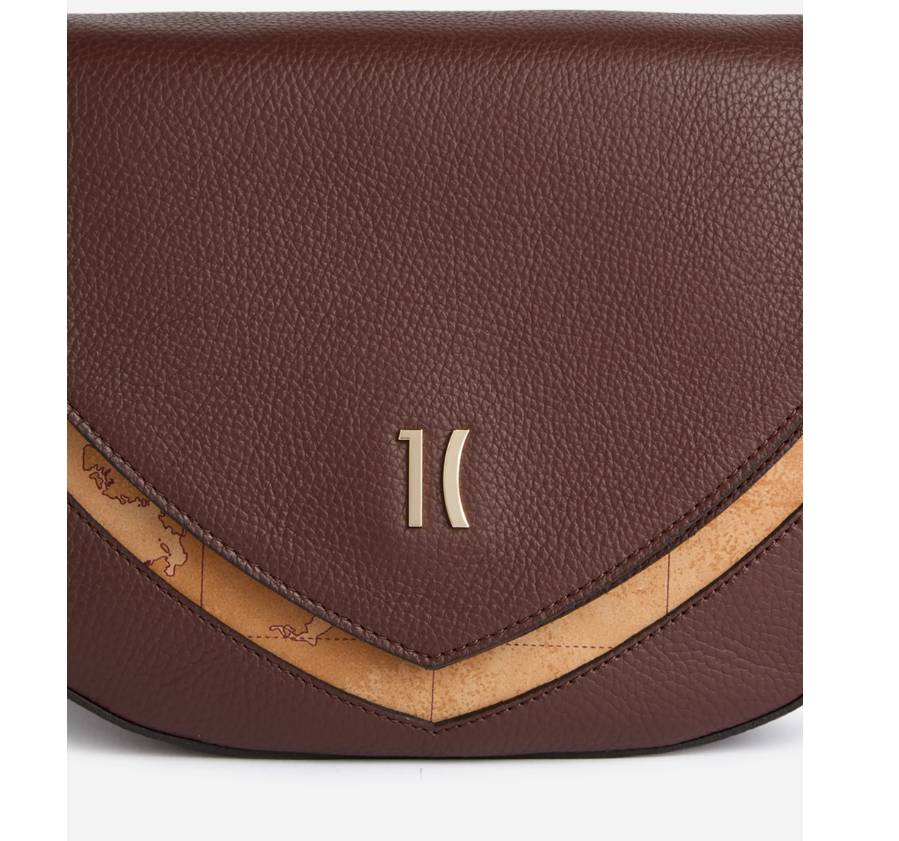 Alviero Martini 1A Classe Tracollina Con Patta L LD52 8630 Col. 0529 Mahogany/Mogano